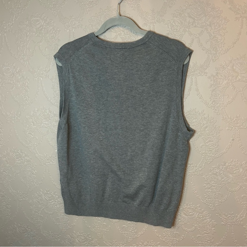 Lands End Sweater Vest M Medium 38-40 cotton great condition - Picture 3 of 3